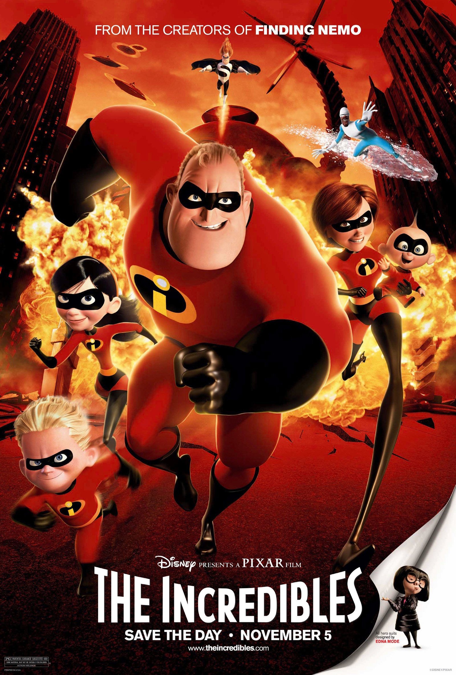 Pixar The Incredibles
