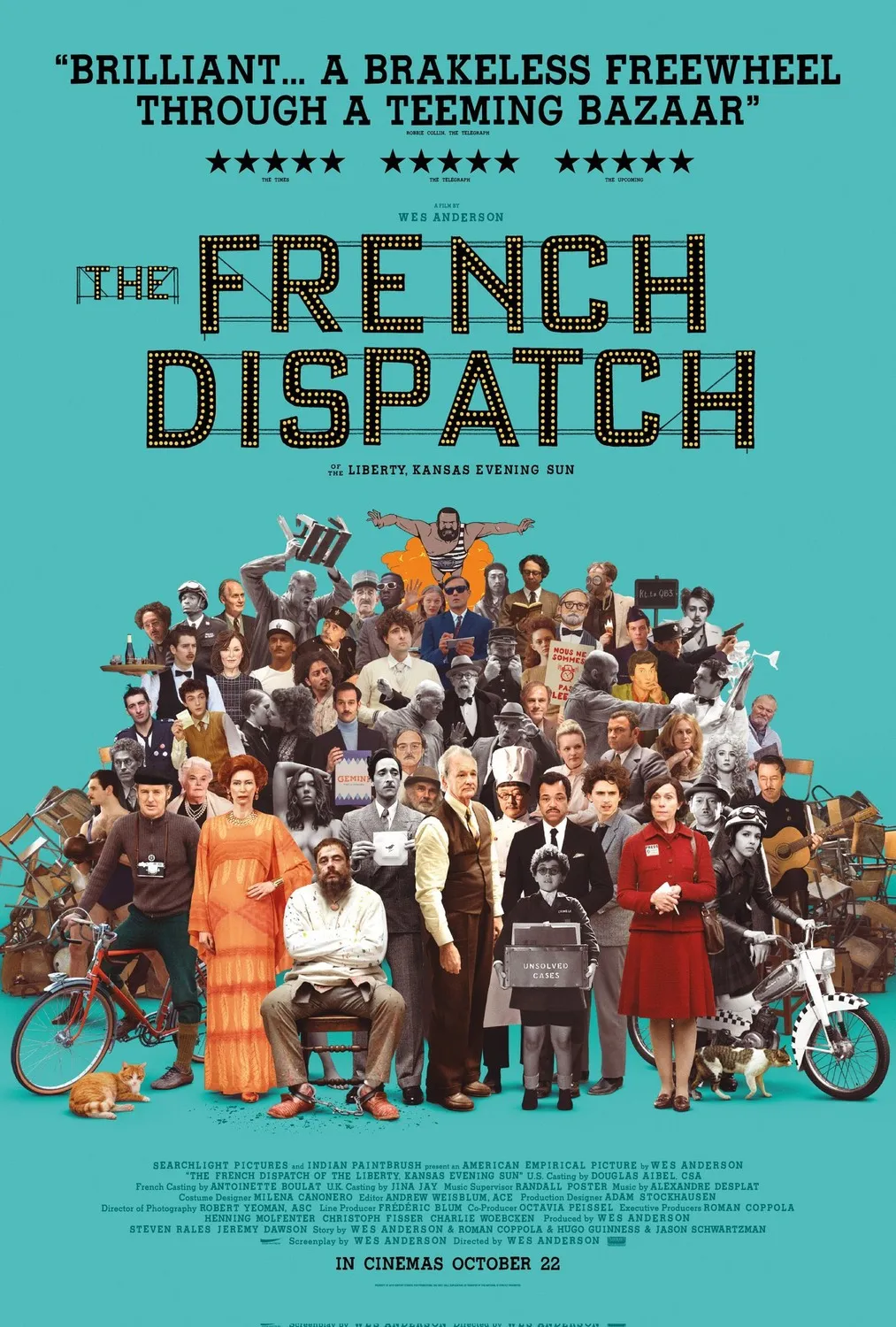 Wes Andersen The French Dispatch